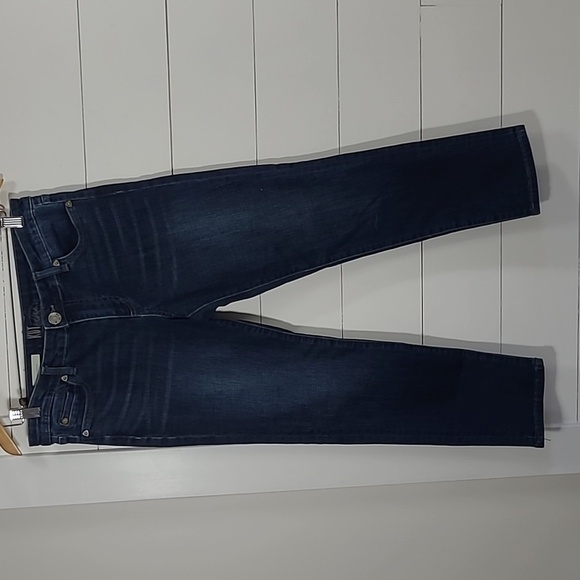 EUC Kut From the Kloth Katy Jeans Women's 6 Straight Leg Mid Rise Cropped Denim - Picture 2 of 12